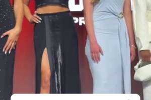 好多大长腿！今天参加WNBA选秀球员，个个都化身超模！